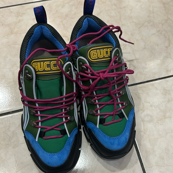 Gucci flashtrek sneakers only used one time for photo shoots - Picture 4 of 12